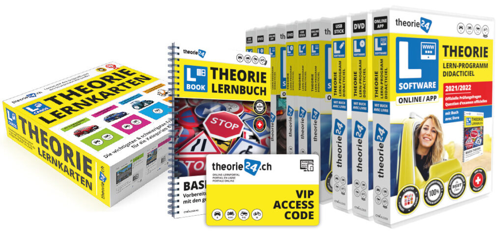 Theorie lernen und Theorieprüfung bestehen mit theorie24 Produkten Theorie lernen und Theorieprüfung bestehen mit theorie24 Produkten